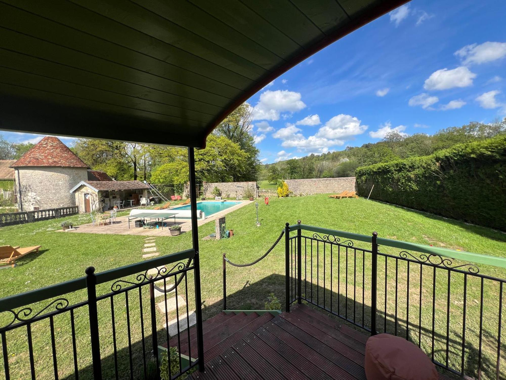 La Roulotte Deluxe De Malpas Bed & Breakfast Quingey ภายนอก รูปภาพ